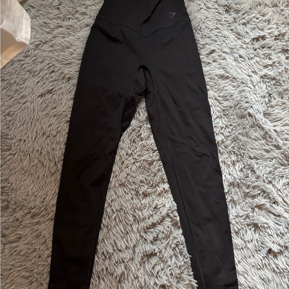 Gymshark Black High-Waisted Leggings - XS